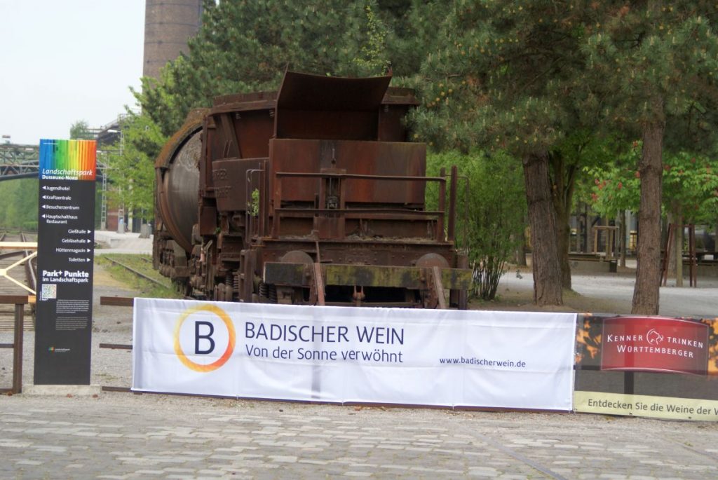Weinanbaugebiet Württemberg: BaWü Calssic Weinmesse Landschaftspark Nord Duisburg